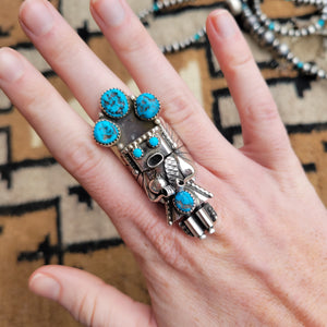 Morning Singer Ring - sz 8.75