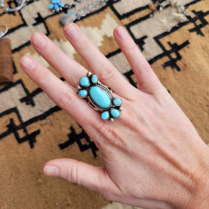 The Liz Ring - Golden Hills - Sz 7.5
