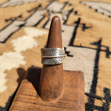 Load image into Gallery viewer, The Rhett Feather Ring - sz 6.75