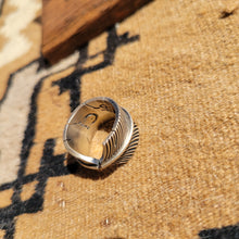 Load image into Gallery viewer, The Rhett Feather Ring - sz 6.75