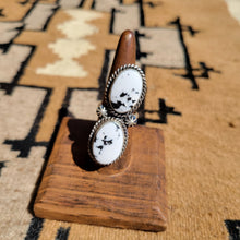 Load image into Gallery viewer, The Crooked Horn Ring - White Buffalo