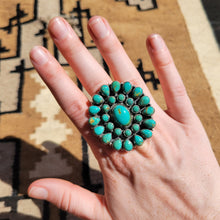 Load image into Gallery viewer, The Denise Cluster Ring #1 - Sz 7