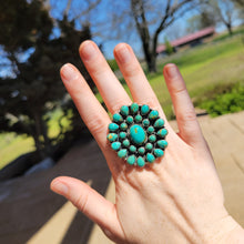 Load image into Gallery viewer, The Denise Cluster Ring #1 - Sz 7