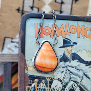 The Beatrice Tear Necklace #1 - Spiny Oyster