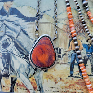 The Beatrice Tear Necklace #2 - Spiny Oyster