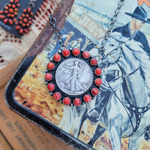 The Liberty Coin Cluster Necklace - Spiny