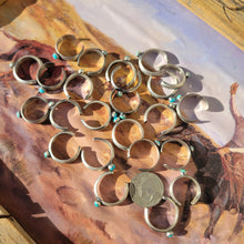 Load image into Gallery viewer, Turquoise Toe Rings