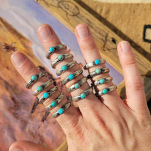 Load image into Gallery viewer, Turquoise Toe Rings