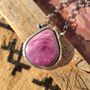 The Takoma Necklace- Purple Spiny