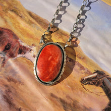 Load image into Gallery viewer, The Takoma Necklace - Red Spiny