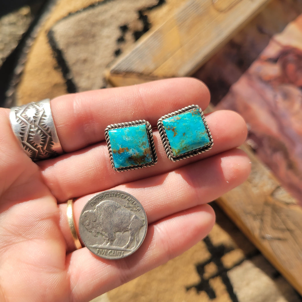 The Delgarito Studs - Turquoise