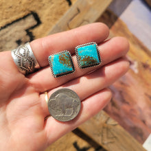 Load image into Gallery viewer, The Delgarito Studs - Turquoise