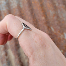 Load image into Gallery viewer, Custom  Brand Ring - Sz 7