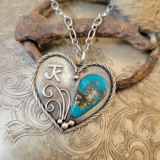 JK Heart Necklace