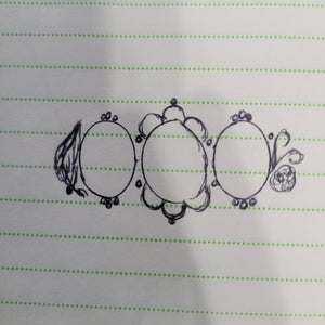 Bridal Pins x2 - 50% Balance
