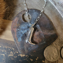 Load image into Gallery viewer, The Saharan Boot Necklace- 16&quot;
