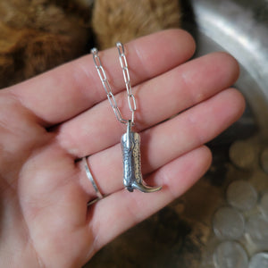 The Saharan Boot Necklace- 16"