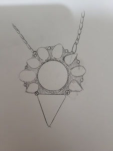 Trinity Nickel Necklace