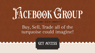 Promotional graphic for a Facebook group with text on a brown background | Facebook Group | Get Access | Texanna Belles Jewelry