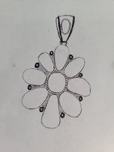 Load image into Gallery viewer, The Lauren Mixed Mine Cluster Pendant