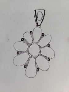 The Lauren Mixed Mine Cluster Pendant