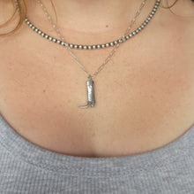 Load image into Gallery viewer, The Saharan Boot Necklace- 16&quot;