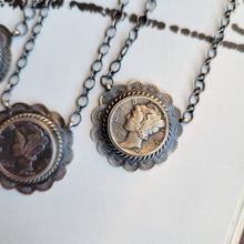 Load image into Gallery viewer, The Saratoga Dime Necklace