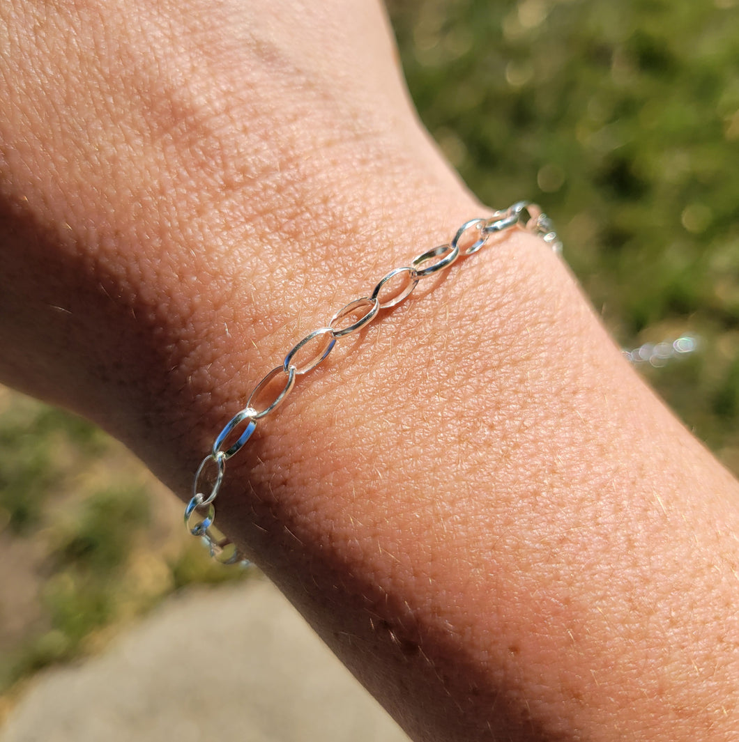 The Dallas Bracelet Chain - Sterling