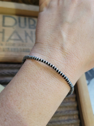 3mm Saucer Pearl Bracelet