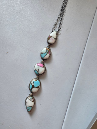 Bridgette- Cotton Candy Lariat