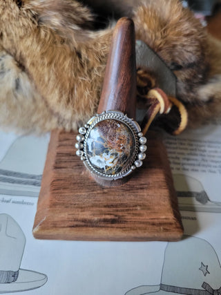 The Jessi Ring - Sz 11.5 - White Buffalo