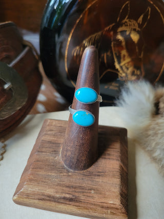 2 Stone Kingman Adjustable Rings