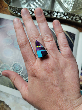 The Briarwood Inlay Ring - Sz 7.5