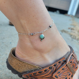 Tibetan Pearl Anklet