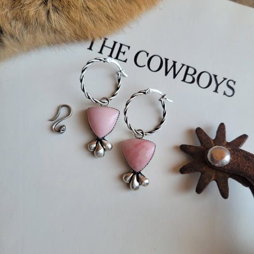 The Darla Charm Hoops