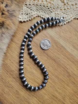 8mm 16" Pearl Necklace