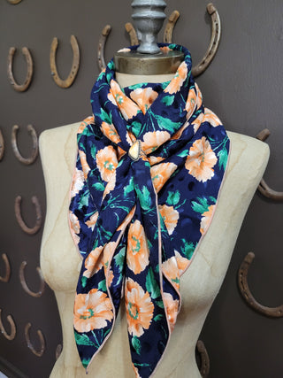 Just Peachy - 36" Silk Wild Rag