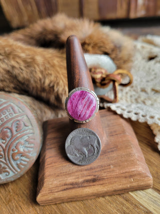 The Brenda Ring - Purple Spiny - Sz 9