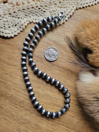 8mm 16" Pearl Necklace