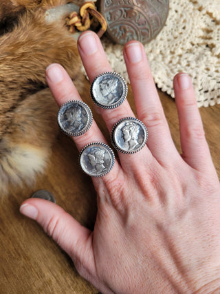 The Frank Rings - Mercury Dime