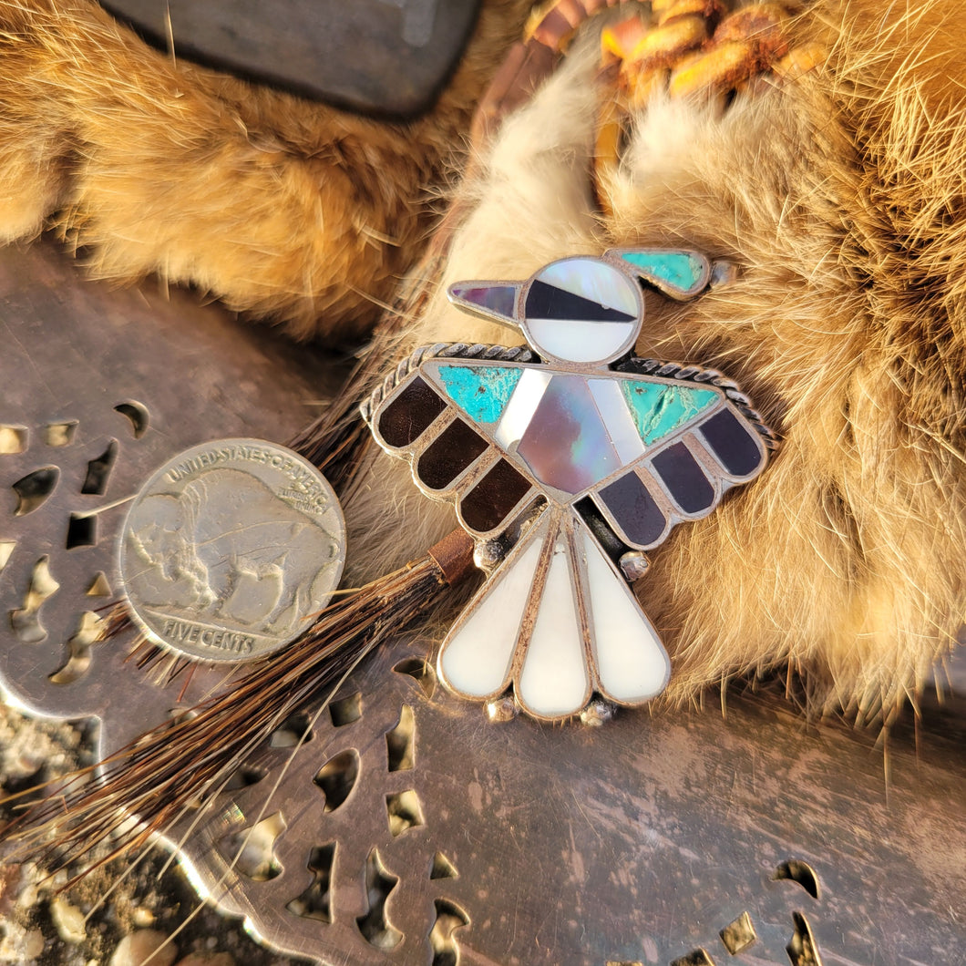 Large Thunderbird Pin