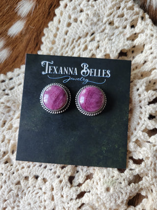 The Harlan Studs - Purple Spiny