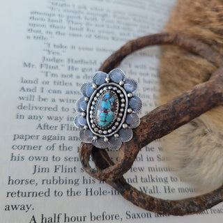Golden Hills Flower Ring - 6.5