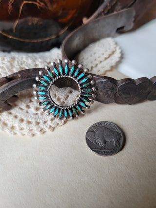 The Hawthorne Needlepoint Pin - Vintage