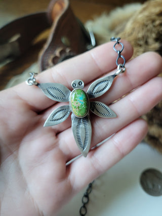 The Odessa Dragonfly Necklace - Sonoran