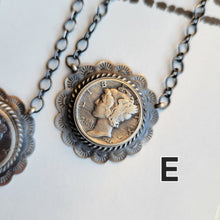 Load image into Gallery viewer, The Saratoga Dime Necklace