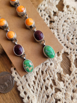 The Crystal Dangle Earrings