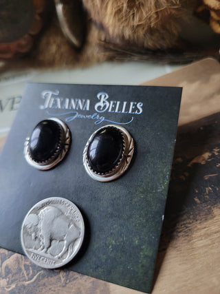 The Prescott Studs - Black Onyx