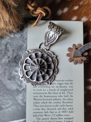 The Etta Concho Statement Pendant - Leander Tahe