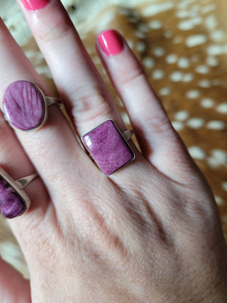 The Lainey Rings - Purple Spiny